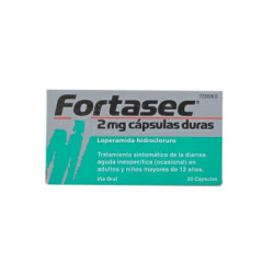 Fortasec 2 mg 20 capsulas duras